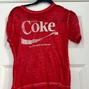 Coke tshirt size extra small